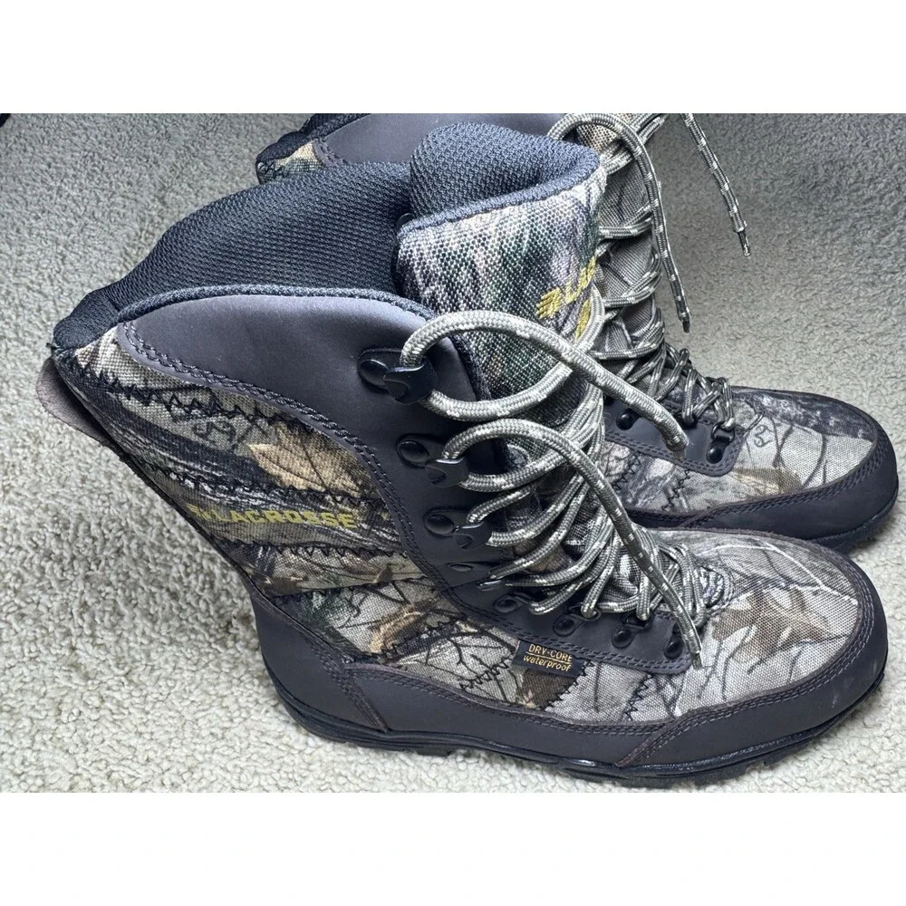 LaCrosse Men’s Silencer 8″ Realtree 400g Thinsulate Waterproof Hunting Boots 10
